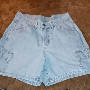 Blue Jean Mom Shorts